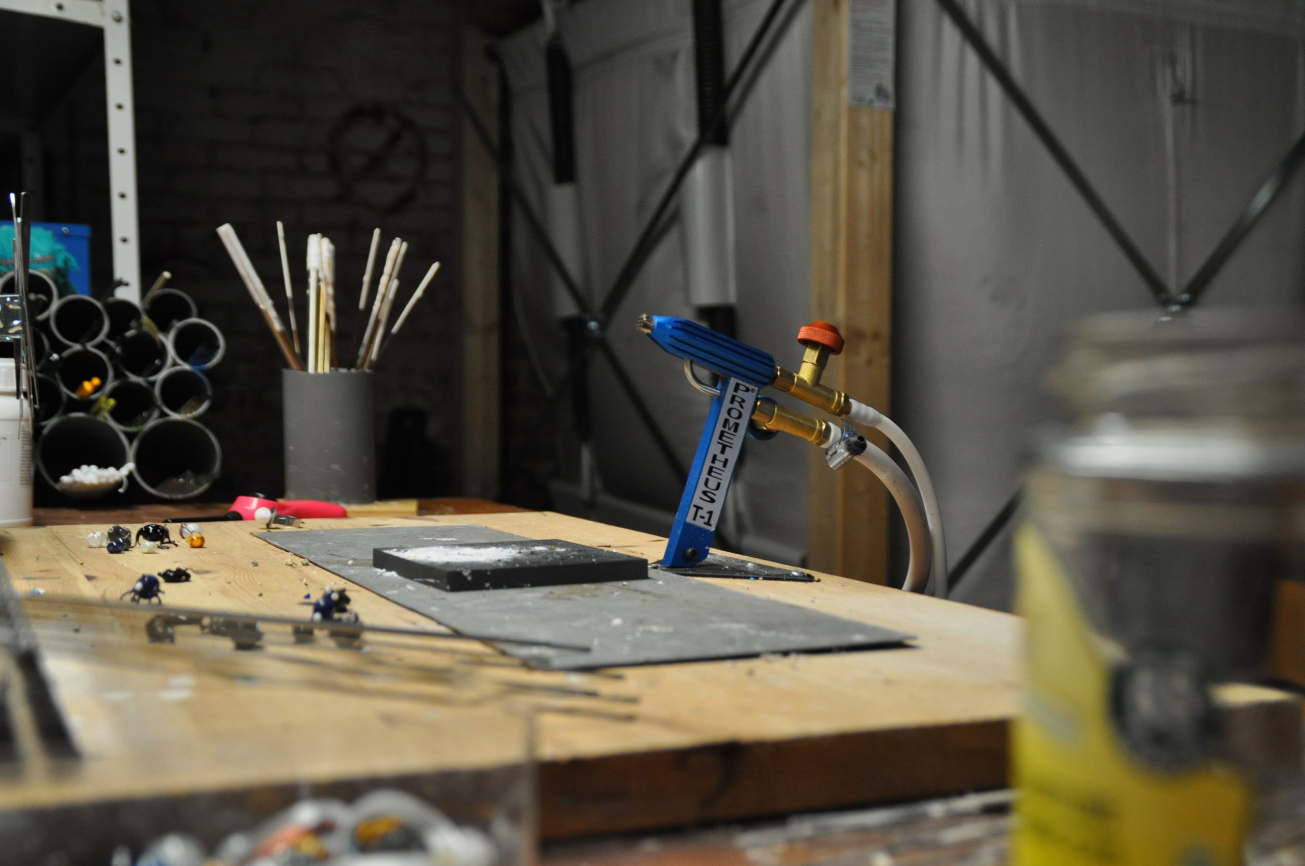 Atelier Anaelle Tolotti, fileuse de verre en picardie