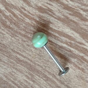 Piercing labret en verre, de Hoshiko